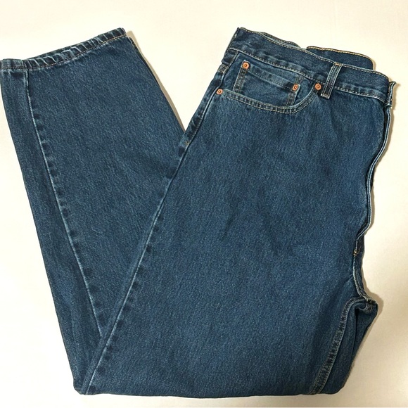 Levi's Levi Strauss & Co. 550 Relaxed Fit W44 L32 Blue Jean - Picture 5 of 13